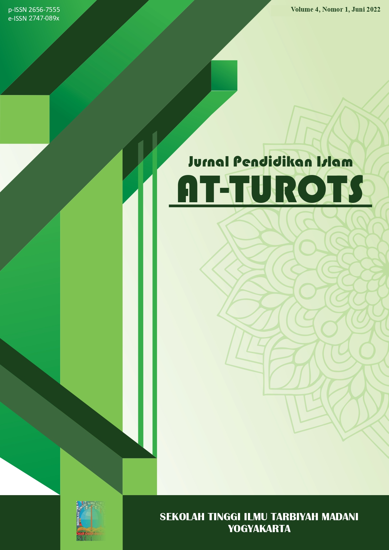 					View Vol. 4 No. 1 (2022): Jurnal Pendidikan Islam At Turots
				